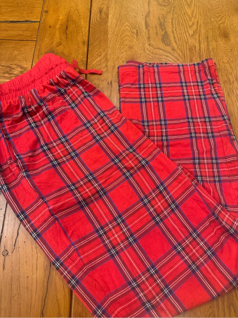 Little Sleepies Red Plaid mens Pajama Bottoms